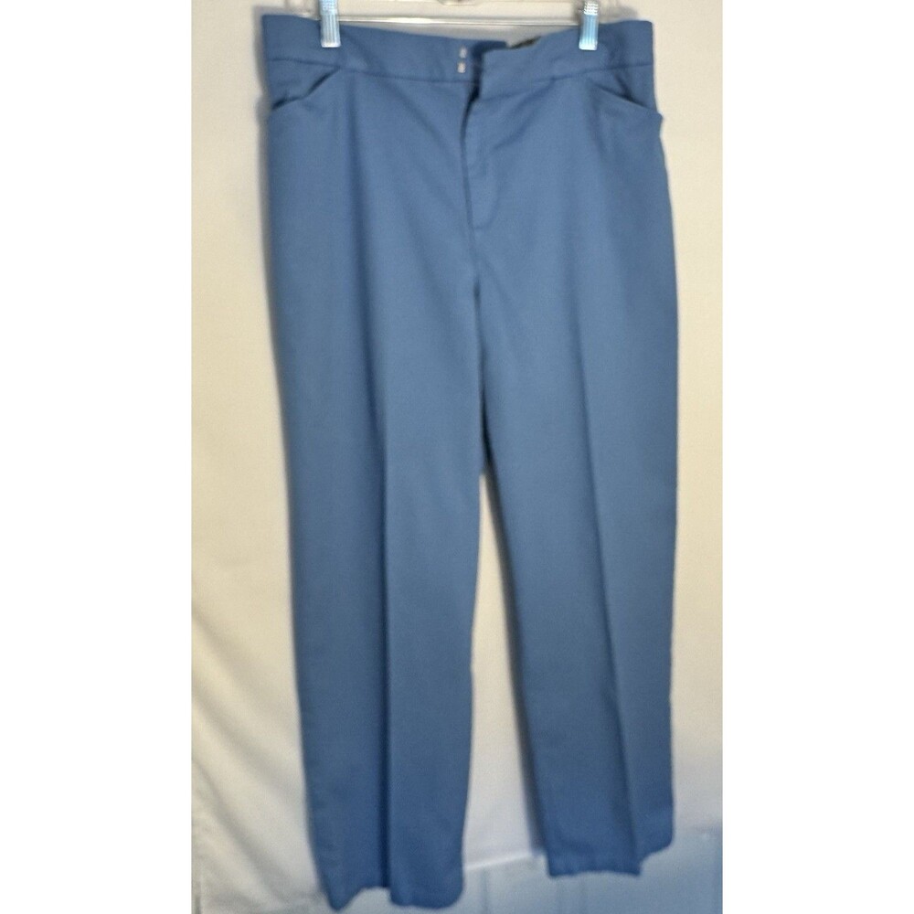 Women’s Appleseeds Blue Casual Pants Cotton/spandex Size 14